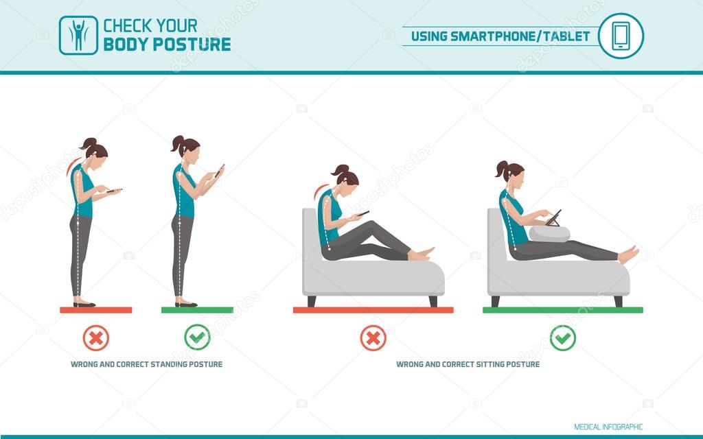 Smartphone and tablet ergonomics