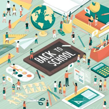 Çocuklar oynarken ve öğrenme