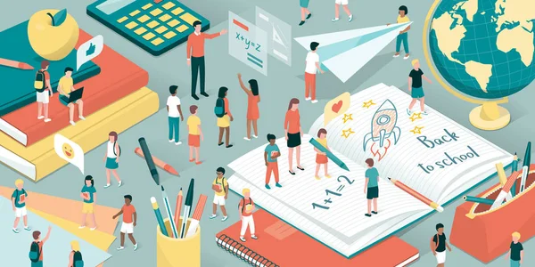 Çocuklar oynarken ve öğrenme