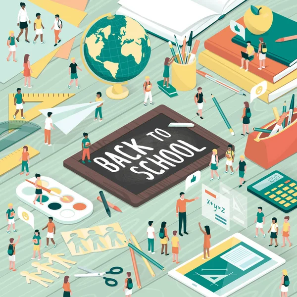 Çocuklar oynarken ve öğrenme