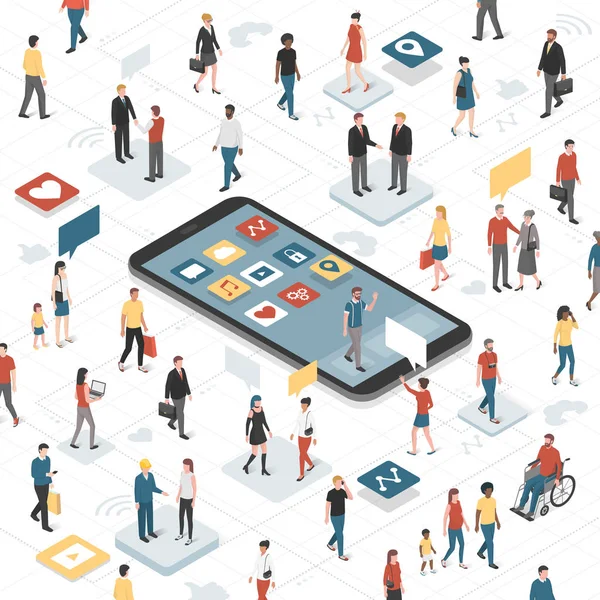 Birbirine bağlanan insanlar