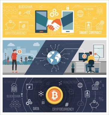 Akıllı sözleşmeler, bitcoin transfer ve cryptocurrency