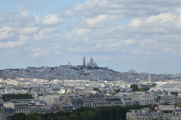 Kilátás Montmartre Párizsban — Stock Fotó