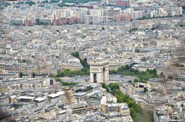 kemer paris Eyfel Kulesi'nden görülen zafer