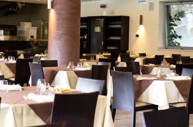 Restoranın masaları