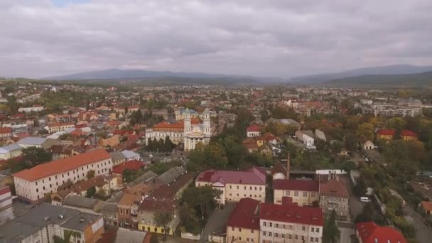 Uzhgorod city Ukraine — Stock video