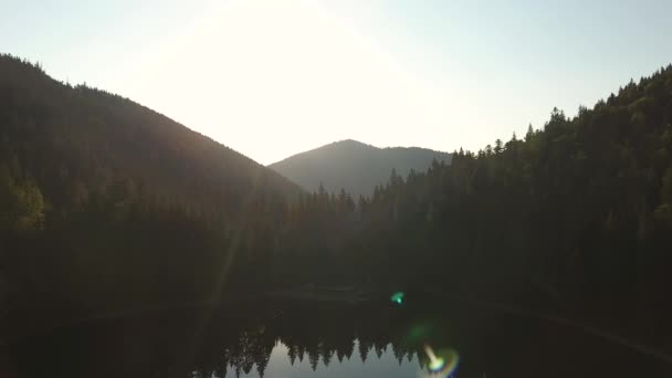 Reflejo perfecto Lago — Vídeos de Stock