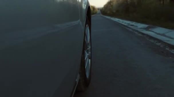 Carro perigoso de condução — Vídeo de Stock