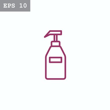 sıvı sabun, nemlendirici, losyon konteyner simgesi