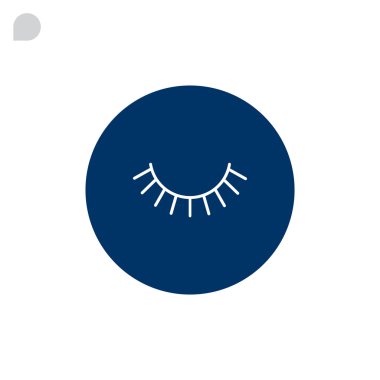 human eyelash icon clipart