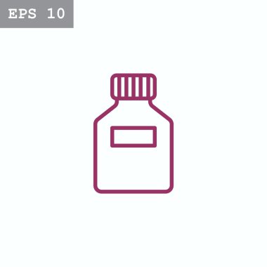 plastik şişe, konteyner simgesi