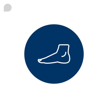 İnsan ayağı simgesi