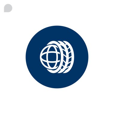 araba lastikleri ve simge