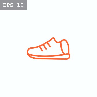 Runner ayakkabı simgesi