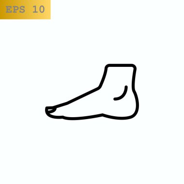 İnsan ayağı simgesi