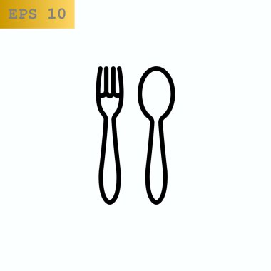 Kaşık ve çatal simgesi