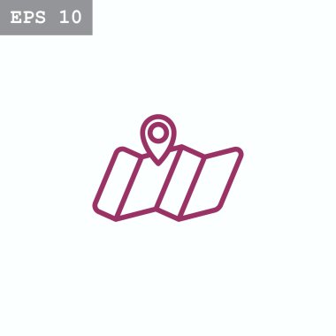 Harita iğne simgesi