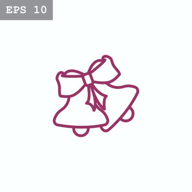 kutlama dekoratif çan simgesi