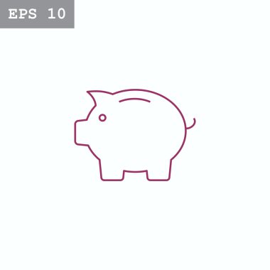 Domuz kumbarası simgesi