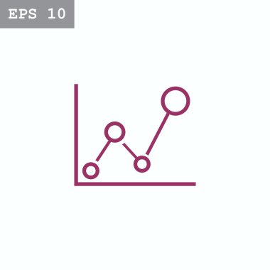 iş grafik diyagramı simgesi