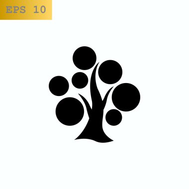 soyut ağaç simgesi