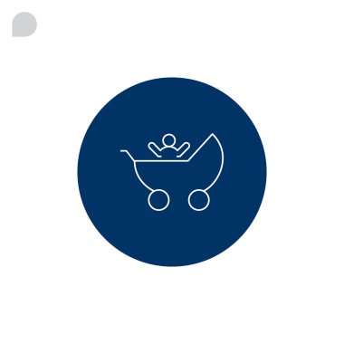 Bebek arabası, bebek arabası simgesi