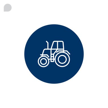 çiftlik traktörü simgesi