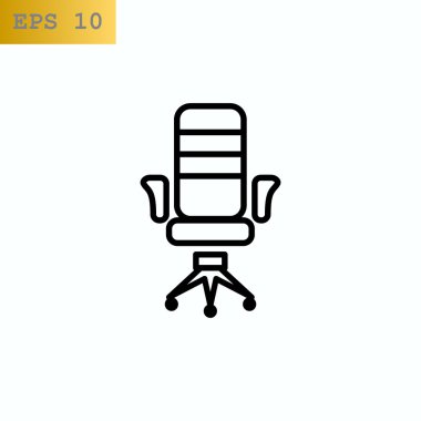 ofis koltuğu simgesi