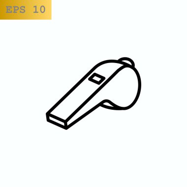 Hakem düdük simgesi