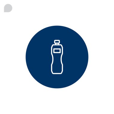 plastik su şişesi simgesi