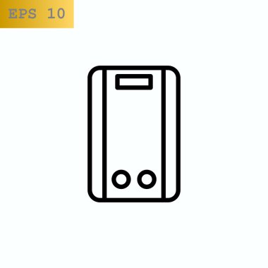 su gaz ısıtıcı simgesi