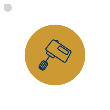 Mutfak karıştırıcı simgesi