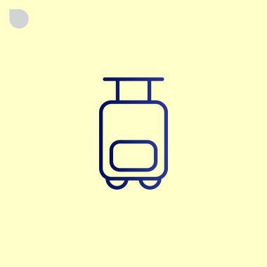 turist çanta simgesi