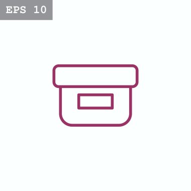 yiyecek kabı simgesi