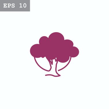 soyut ağaç simgesi