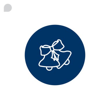 kutlama dekoratif çan simgesi