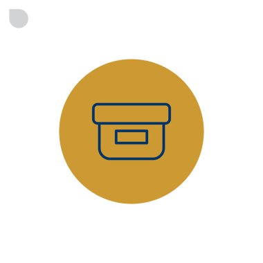 yiyecek kabı simgesi