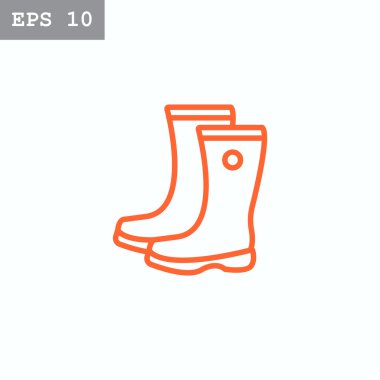 Lastik çizmeler simgesi