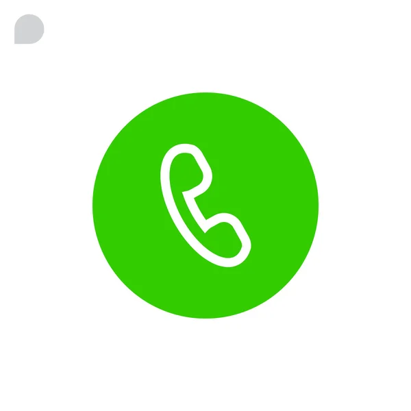 Phone call icon — Stock Vector