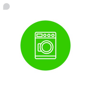 çamaşır makinesi simgesi