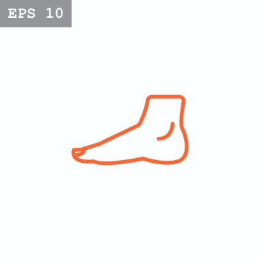 İnsan ayağı simgesi