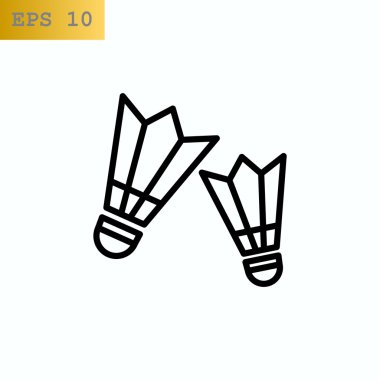 Badminton shuttlecocks simgesi