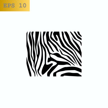 Zebra deri desen simgesi