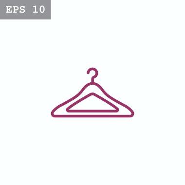 boş giyim askı simgesi