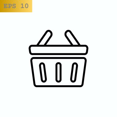 Alışveriş sepeti simgesi
