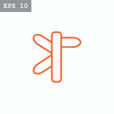 sokak tabelasını simgesi