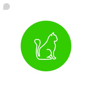 kedi evde beslenen hayvan hayvan simgesi