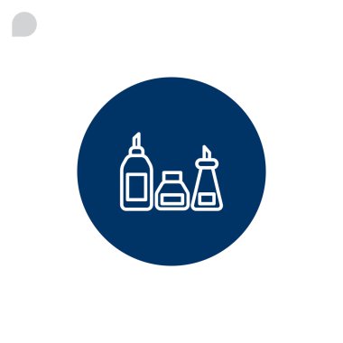 mutfak şişeler, konteyner simgesi