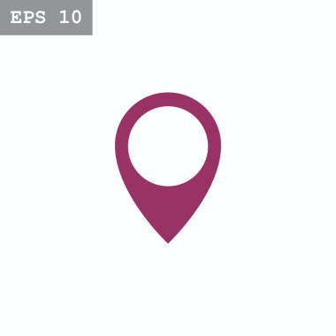 Harita iğne simgesi