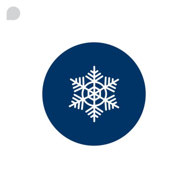 kış kar tanesi simgesi